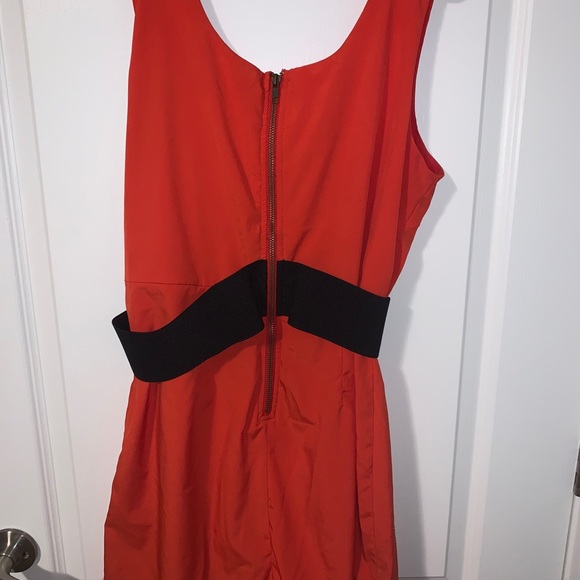 Red/Orange dress - Picture 7 of 8